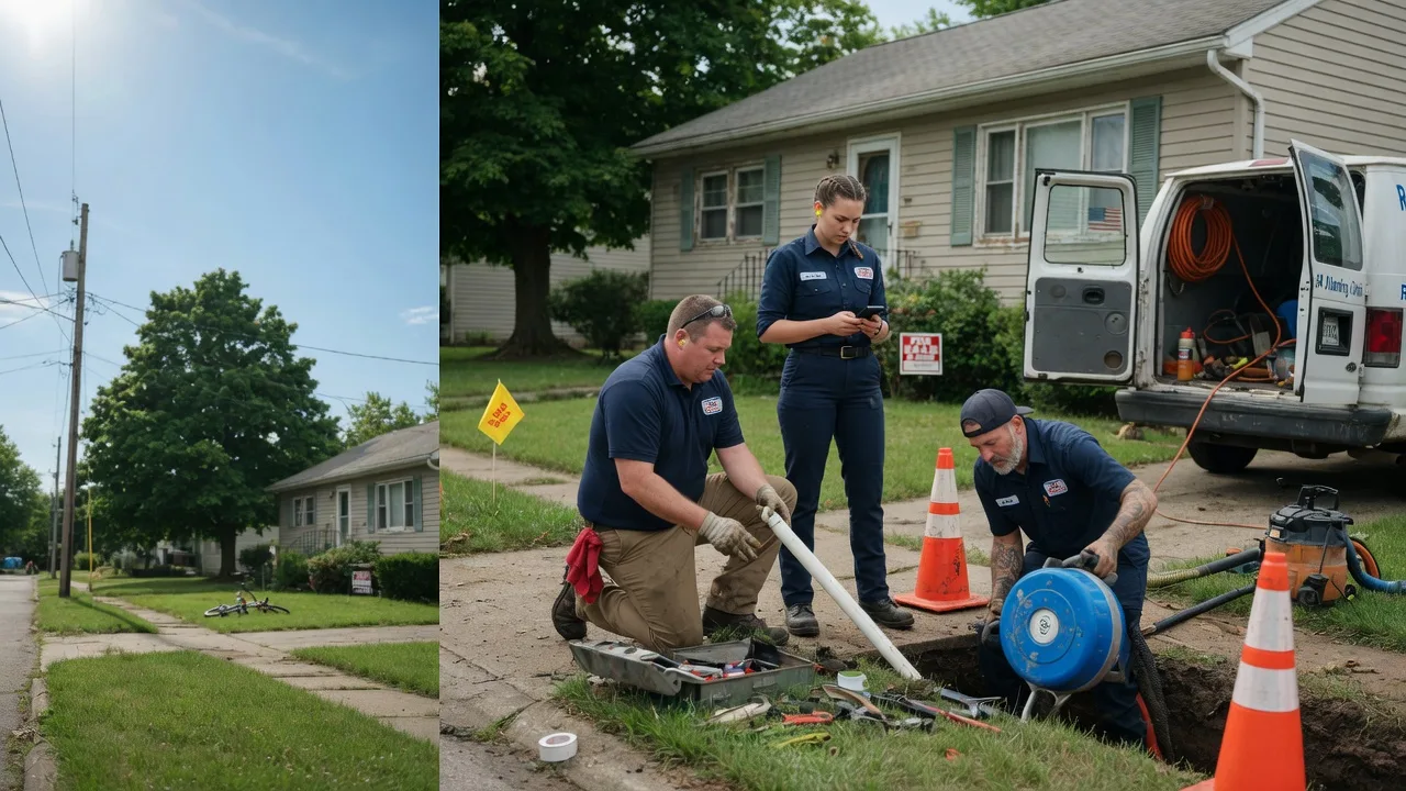 Sewer Line Repair in Butler, OH near me